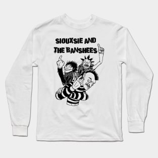 Punk Rock Man Of Siouxsie And The Banshees Long Sleeve T-Shirt